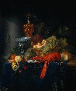 Pieter de Ring Still Life with a Golden Goblet painting